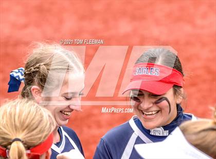 Thumbnail 2 in Lawrence Free State vs Olathe North (KSHSAA Quartert Final - Game 2) photogallery.