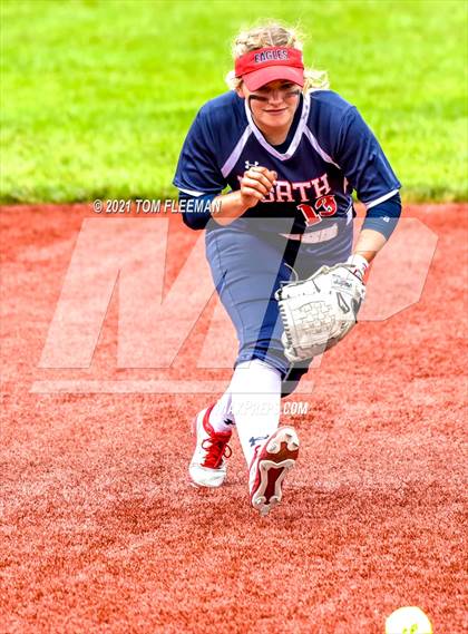 Thumbnail 3 in Lawrence Free State vs Olathe North (KSHSAA Quartert Final - Game 2) photogallery.