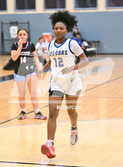 Thumbnail 1 in Carl Hayden Community vs. Crismon (Lady Wolves Court Classic) photogallery.