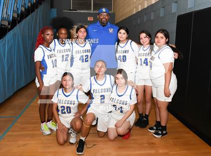 Thumbnail 1 in Carl Hayden Community vs. Crismon (Lady Wolves Court Classic) photogallery.