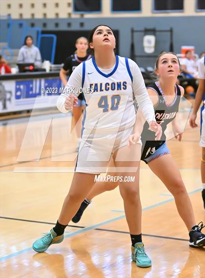 Thumbnail 1 in Carl Hayden Community vs. Crismon (Lady Wolves Court Classic) photogallery.