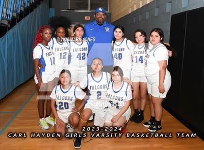 Thumbnail 3 in Carl Hayden Community vs. Crismon (Lady Wolves Court Classic) photogallery.