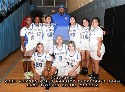 Thumbnail 2 in Carl Hayden Community vs. Crismon (Lady Wolves Court Classic) photogallery.
