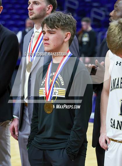 Thumbnail 1 in Amarillo vs. Lancaster (UIL 5A Basketball Semifinal Medal Ceremony) photogallery.