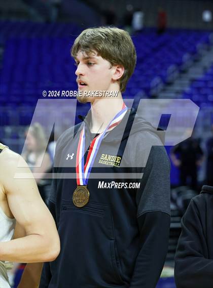 Thumbnail 2 in Amarillo vs. Lancaster (UIL 5A Basketball Semifinal Medal Ceremony) photogallery.