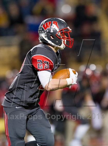 Thumbnail 1 in Franklin Regional vs. West Allegheny (WPIAL Class AAA Semifinal)  photogallery.
