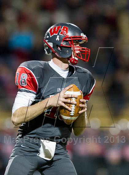 Thumbnail 2 in Franklin Regional vs. West Allegheny (WPIAL Class AAA Semifinal)  photogallery.