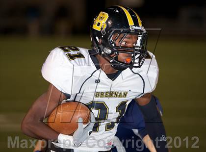 Thumbnail 2 in Boerne-Champion vs. Brennan (UIL 4A Division 2 Bi-District Playoff) photogallery.
