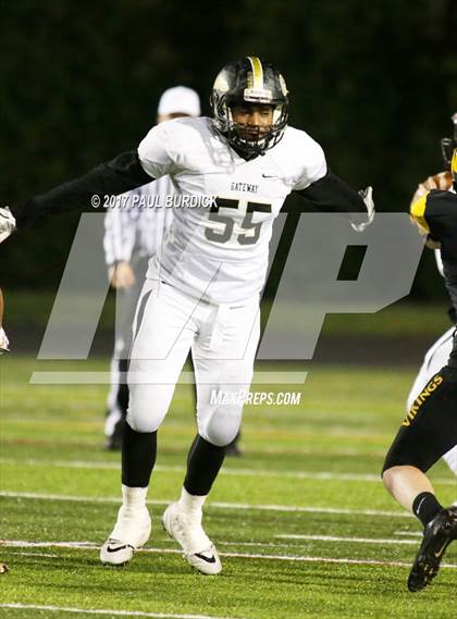 Thumbnail 2 in Archbishop Wood vs Gateway (PIAA 5A Championship) photogallery.