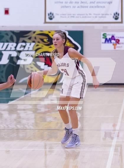 Thumbnail 2 in Baker @ Mount Vernon (Joe Cascio Boys & Girls Holiday Basketball Tournament) photogallery.