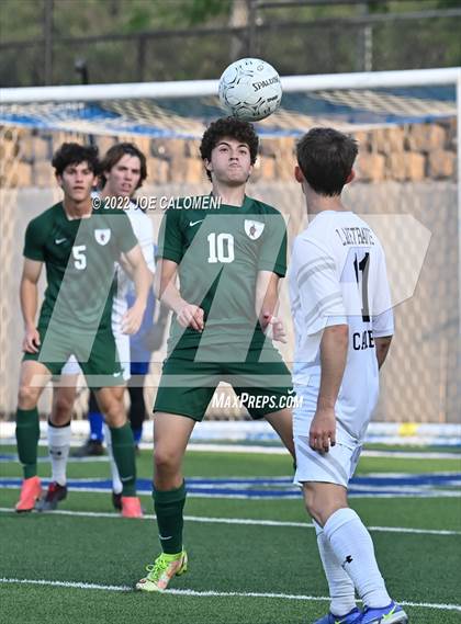 Thumbnail 3 in The Woodlands vs Lake Travis (UIL 6A Boys Soccer State Semifinal) photogallery.