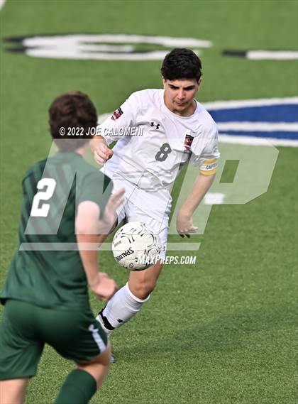 Thumbnail 1 in The Woodlands vs Lake Travis (UIL 6A Boys Soccer State Semifinal) photogallery.