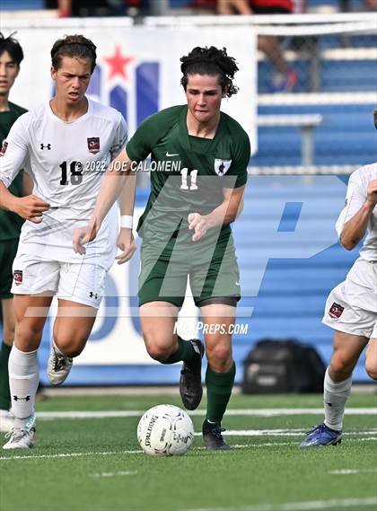 Thumbnail 1 in The Woodlands vs Lake Travis (UIL 6A Boys Soccer State Semifinal) photogallery.
