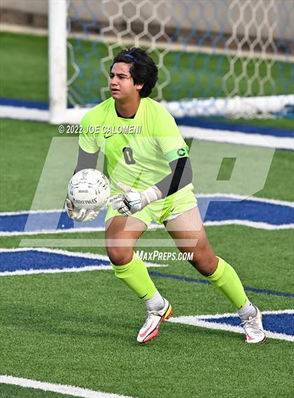 Thumbnail 1 in The Woodlands vs Lake Travis (UIL 6A Boys Soccer State Semifinal) photogallery.