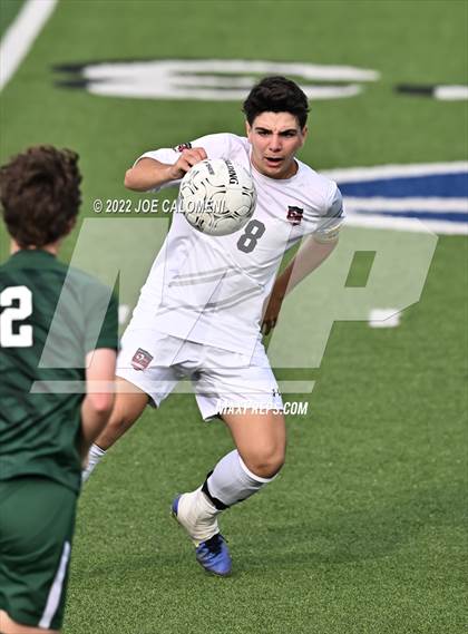 Thumbnail 2 in The Woodlands vs Lake Travis (UIL 6A Boys Soccer State Semifinal) photogallery.