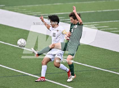 Thumbnail 2 in The Woodlands vs Lake Travis (UIL 6A Boys Soccer State Semifinal) photogallery.
