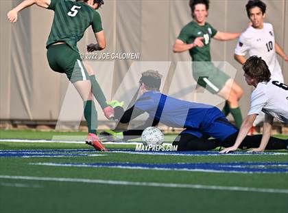 Thumbnail 1 in The Woodlands vs Lake Travis (UIL 6A Boys Soccer State Semifinal) photogallery.