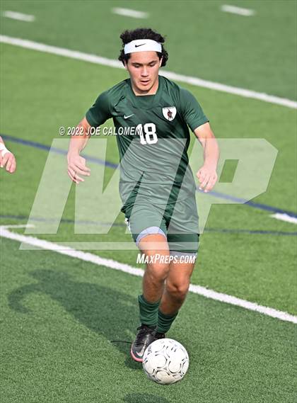 Thumbnail 2 in The Woodlands vs Lake Travis (UIL 6A Boys Soccer State Semifinal) photogallery.