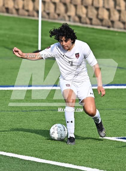 Thumbnail 3 in The Woodlands vs Lake Travis (UIL 6A Boys Soccer State Semifinal) photogallery.