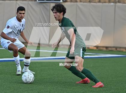 Thumbnail 2 in The Woodlands vs Lake Travis (UIL 6A Boys Soccer State Semifinal) photogallery.
