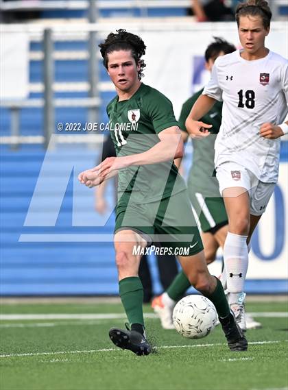 Thumbnail 2 in The Woodlands vs Lake Travis (UIL 6A Boys Soccer State Semifinal) photogallery.