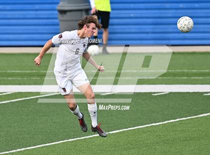 Thumbnail 1 in The Woodlands vs Lake Travis (UIL 6A Boys Soccer State Semifinal) photogallery.