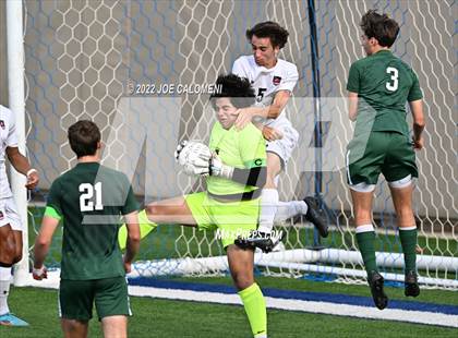 Thumbnail 1 in The Woodlands vs Lake Travis (UIL 6A Boys Soccer State Semifinal) photogallery.