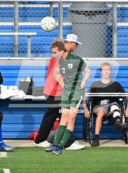 Thumbnail 3 in The Woodlands vs Lake Travis (UIL 6A Boys Soccer State Semifinal) photogallery.
