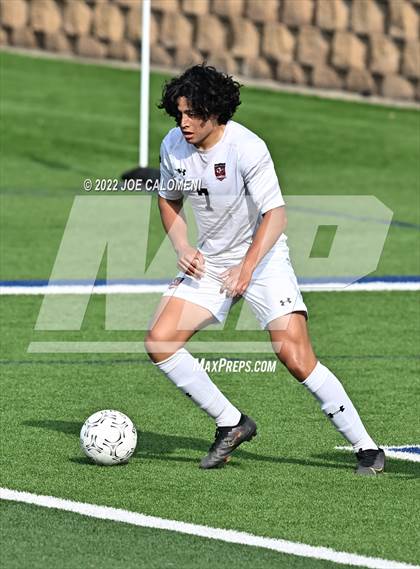 Thumbnail 2 in The Woodlands vs Lake Travis (UIL 6A Boys Soccer State Semifinal) photogallery.