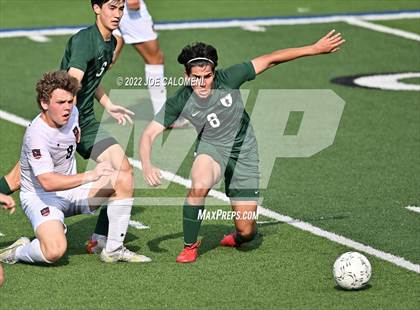 Thumbnail 2 in The Woodlands vs Lake Travis (UIL 6A Boys Soccer State Semifinal) photogallery.