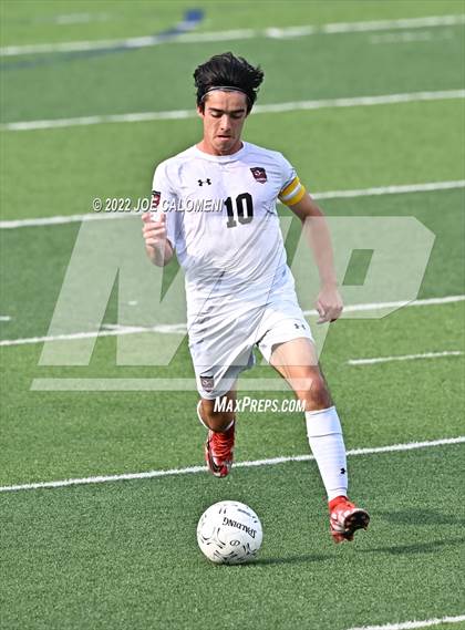 Thumbnail 2 in The Woodlands vs Lake Travis (UIL 6A Boys Soccer State Semifinal) photogallery.