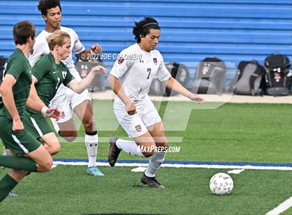 Thumbnail 3 in The Woodlands vs Lake Travis (UIL 6A Boys Soccer State Semifinal) photogallery.