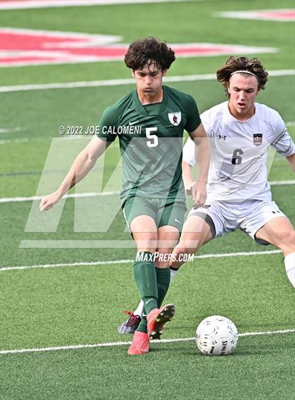 Thumbnail 1 in The Woodlands vs Lake Travis (UIL 6A Boys Soccer State Semifinal) photogallery.