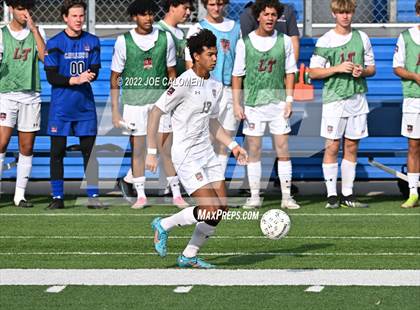 Thumbnail 3 in The Woodlands vs Lake Travis (UIL 6A Boys Soccer State Semifinal) photogallery.
