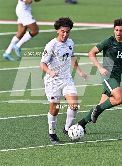 Thumbnail 3 in The Woodlands vs Lake Travis (UIL 6A Boys Soccer State Semifinal) photogallery.