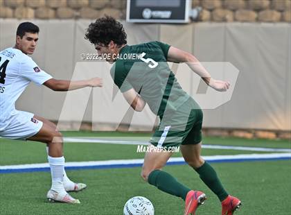 Thumbnail 1 in The Woodlands vs Lake Travis (UIL 6A Boys Soccer State Semifinal) photogallery.