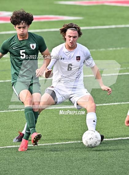 Thumbnail 2 in The Woodlands vs Lake Travis (UIL 6A Boys Soccer State Semifinal) photogallery.