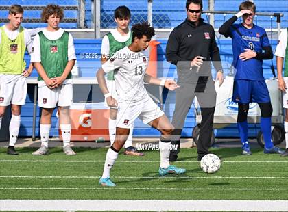 Thumbnail 3 in The Woodlands vs Lake Travis (UIL 6A Boys Soccer State Semifinal) photogallery.