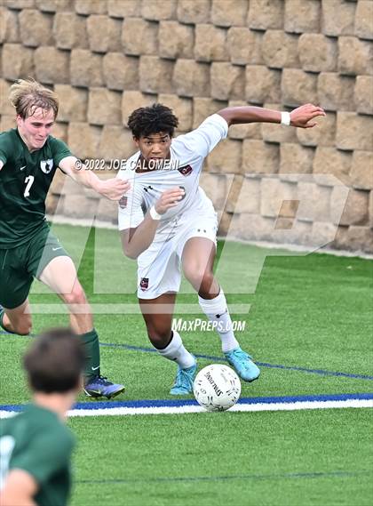 Thumbnail 2 in The Woodlands vs Lake Travis (UIL 6A Boys Soccer State Semifinal) photogallery.