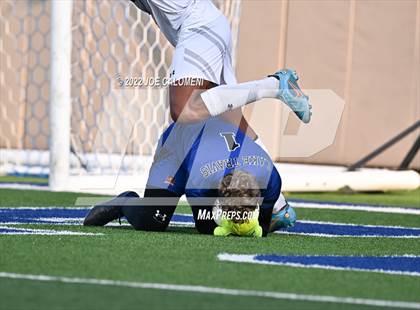Thumbnail 1 in The Woodlands vs Lake Travis (UIL 6A Boys Soccer State Semifinal) photogallery.
