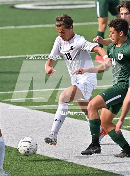 Thumbnail 3 in The Woodlands vs Lake Travis (UIL 6A Boys Soccer State Semifinal) photogallery.