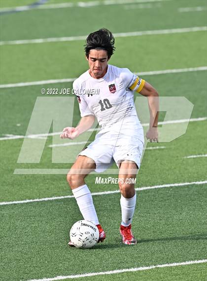 Thumbnail 2 in The Woodlands vs Lake Travis (UIL 6A Boys Soccer State Semifinal) photogallery.