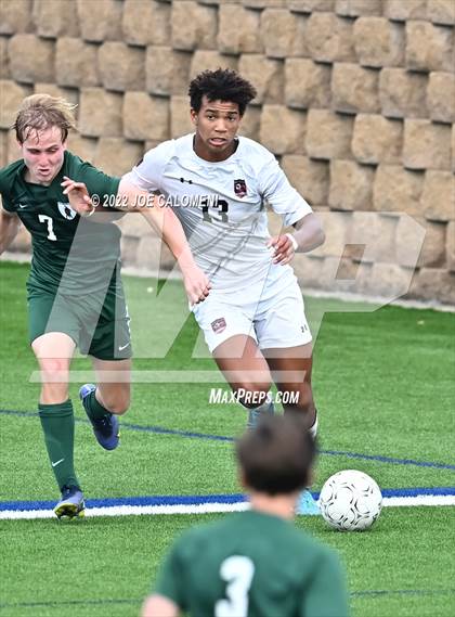 Thumbnail 2 in The Woodlands vs Lake Travis (UIL 6A Boys Soccer State Semifinal) photogallery.