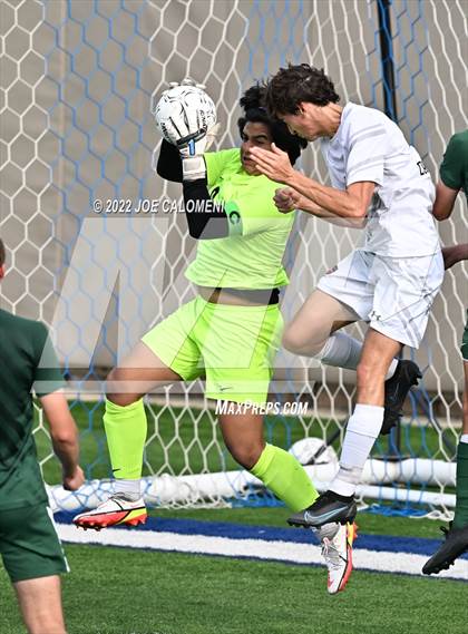 Thumbnail 1 in The Woodlands vs Lake Travis (UIL 6A Boys Soccer State Semifinal) photogallery.