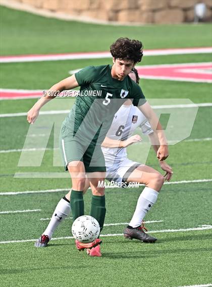 Thumbnail 2 in The Woodlands vs Lake Travis (UIL 6A Boys Soccer State Semifinal) photogallery.