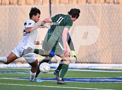 Thumbnail 1 in The Woodlands vs Lake Travis (UIL 6A Boys Soccer State Semifinal) photogallery.