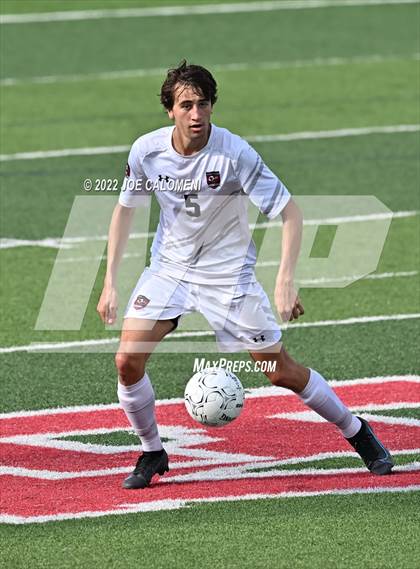 Thumbnail 1 in The Woodlands vs Lake Travis (UIL 6A Boys Soccer State Semifinal) photogallery.