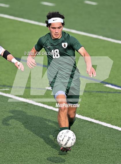 Thumbnail 3 in The Woodlands vs Lake Travis (UIL 6A Boys Soccer State Semifinal) photogallery.
