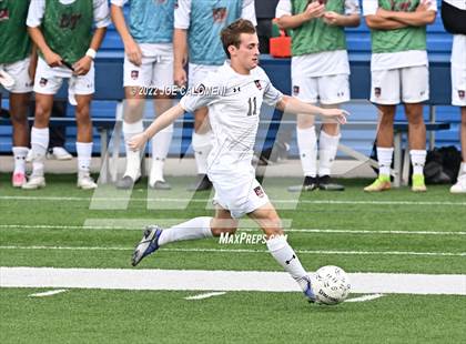 Thumbnail 1 in The Woodlands vs Lake Travis (UIL 6A Boys Soccer State Semifinal) photogallery.