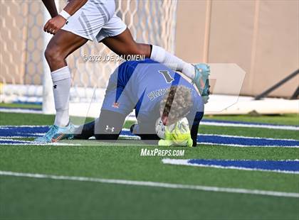 Thumbnail 1 in The Woodlands vs Lake Travis (UIL 6A Boys Soccer State Semifinal) photogallery.